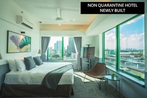 Z Hotel in Johor Bahru, image may contain: Penthouse, Chair, Plant, Balcony