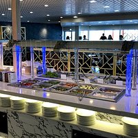 L’un des buffets à volonté.