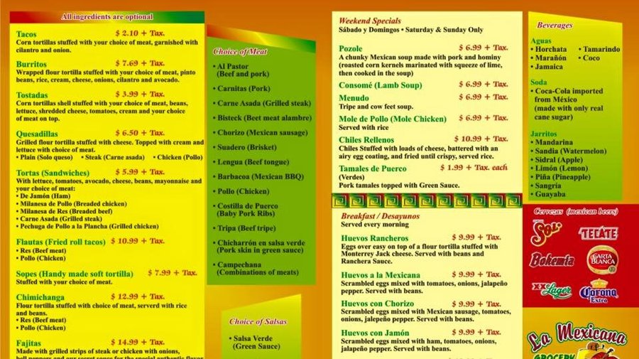 La Mexicana Grocery Store