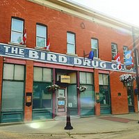 the Bird Drug Building was built by Sidney Bird in 1918