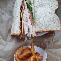 Bacon ranch sandwich 🥪 😋 👌