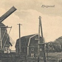 Oude ansichtkaart, ca 1936