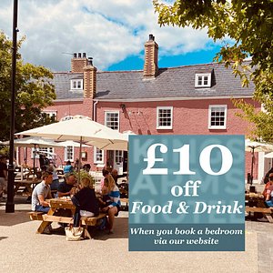 If you book directly via our website you receive an exclusive £10 vouch off your Food and Drinks. Not available on any other third-party site. 