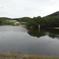 ダム湖の様子