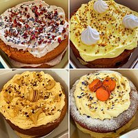Always a great choice of homemade cakes at OM