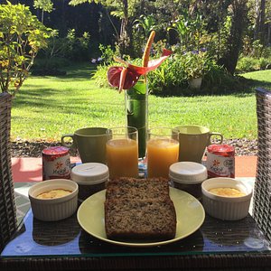 Breakfast on your patio
