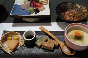 旅行者の写真