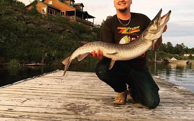 We also have the best fishing here!