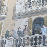 Mural Balcones de Barcelona