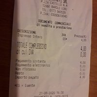 Lo scontrino