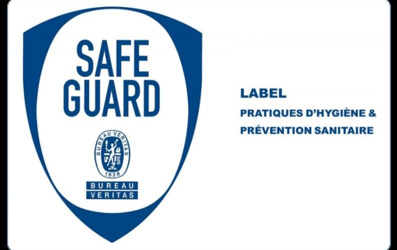 Certificat Bureau Veritas/respect du protocole sanitaire covid19.