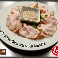 Fesa di tacchino con salsa tonnata "AL MOST"