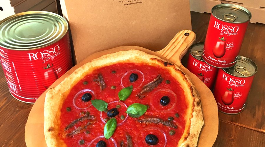 INSPIRED BY ROSSO GARGANO TOMATO SAUCE EXCLUSIVELY AT MONELLIS
