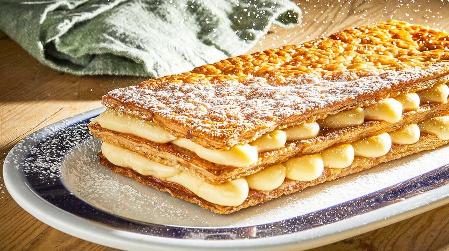 Garua, panadería / repostería artesana y cafetería en Hondarribia: Mil hojas de crema