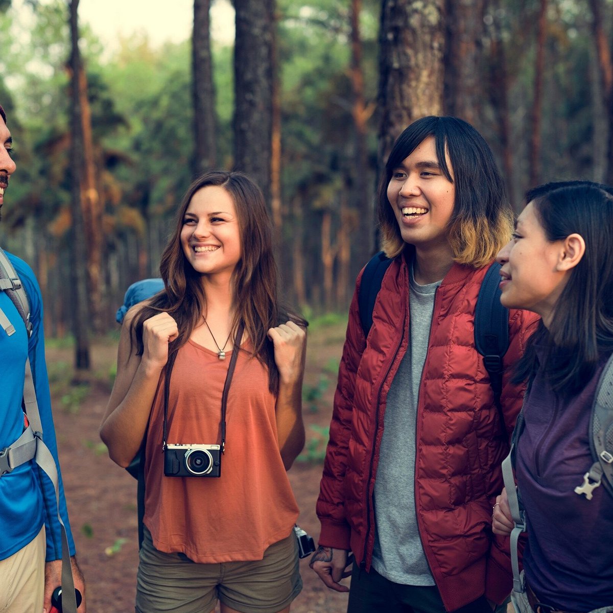 Friends explore