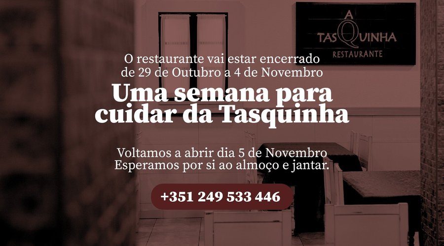 Encerrado de 29/10 a 04/11.