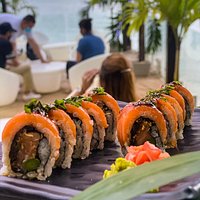 Amazing sushi rolls
