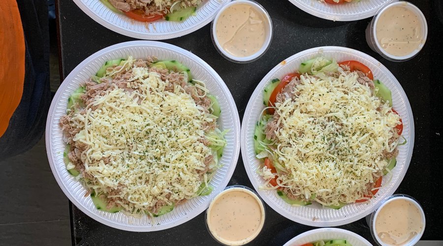 Frische leckere Salate