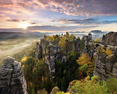 Melhor avaliado - Viagem diurna ao Parque Nacional da Suíça Boêmia e Saxã saindo de Praga