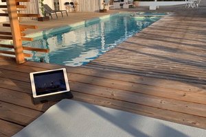 Piscina e praia