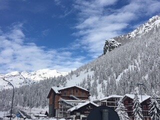 Vista panoramica sul Monte Rosa