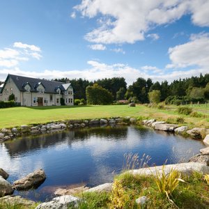 New from the front of Daviot Lodge