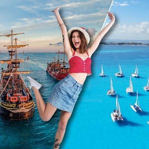 Cancun Jolly Roger Pirate Ship Night Show Including Dinner 2024