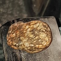 Meteorit aus Deutschland Boden