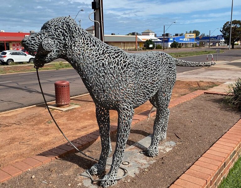 Loaded Dog Sculpture image
