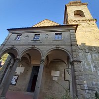 vista facciata e campanile