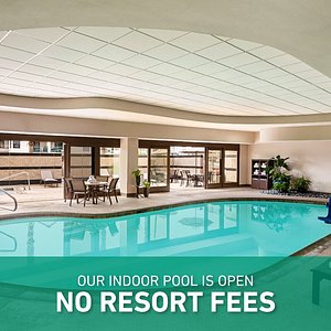 Enjoy our indoor pool during your stay