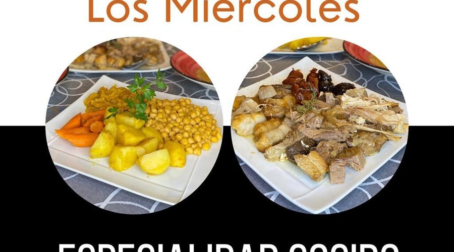 ¡Cocido madrileño, todos los miércoles!