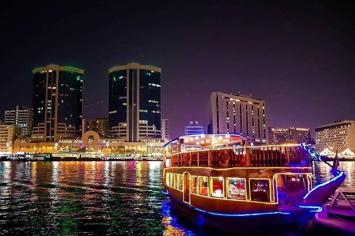 2024 Dubai Creek Dhow Cruise Dinner