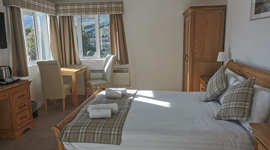 one of our rooms at the loch long hotel 