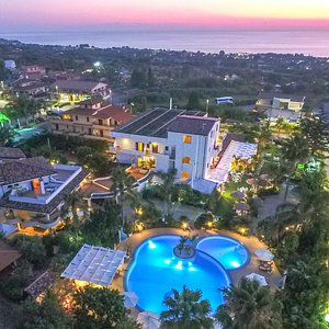 Hotel La Bussola Capo Vaticano - Tropea vista  panoramica dall'alto