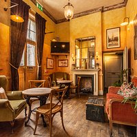 Ground Floor Bar with Fireplace