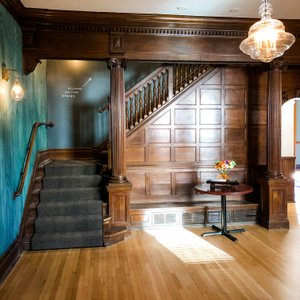 Reception area at Dubbel Dutch
