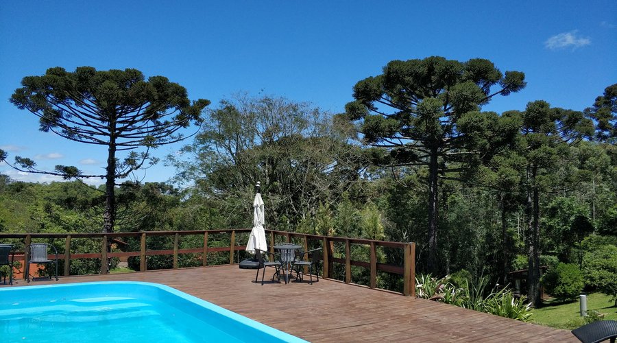 Vista da piscina