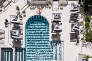 QT Gold Coast in Surfers Paradise, image may contain: Pool, Water, Swimming Pool, Outdoors