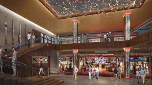 Live! Casino Pittsburgh Entrance Interior - Located at the Westmoreland Mall