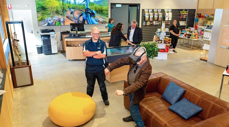 Have a go at our unique virtual reality experiences!