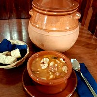 Fabada asturiana, Plato por encargo.