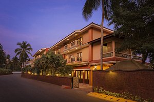 Lazy Lagoon, Baga – A Lemon Tree Resort, Goa in Baga, image may contain: Resort, Hotel, Building, Villa