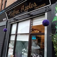 Entrance to the Toffee Apples Cafe!