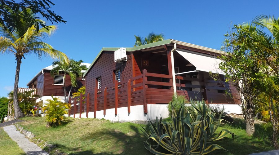 Bungalow 1 chambre vu de l'extérieur 