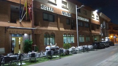 Entrada a nuestro hotel.