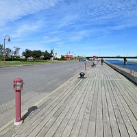 La Promenade des Capitaines, dédiée à de nombreux capitaines expérimentés de Matane