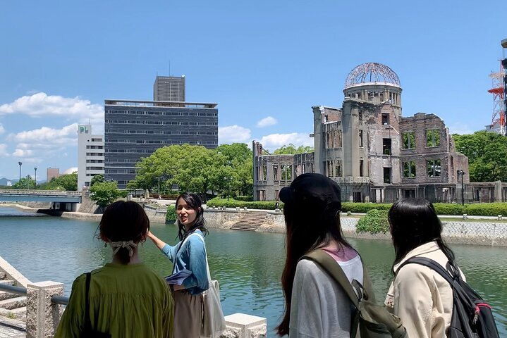 2023 Peace Park Tour At Rest House In Hiroshima   Caption 