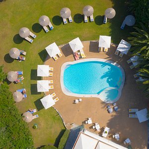 Mandraki Village Boutique Hotel in Skiathos, image may contain: Pool, Water, Swimming Pool, Outdoors