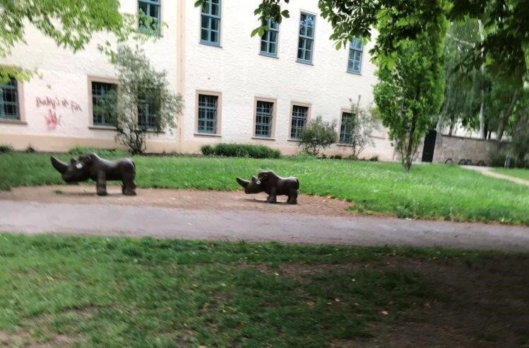Spielplatz im Poseckschen Garten detske ihrisko (Weimar) All You